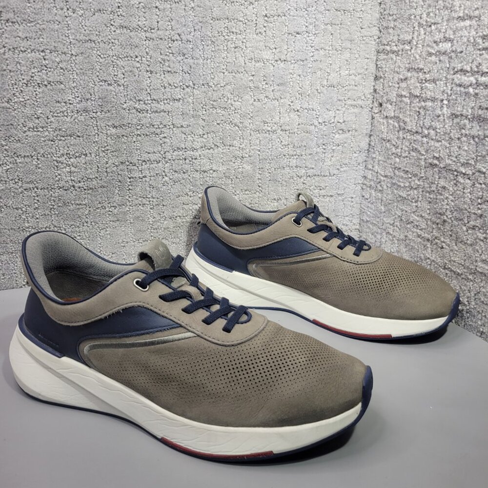 Johnston & Murphy Reactivate U-Throat Mens Size US 10M Brown Navy Sneakers Shoes - Picture 8 of 12